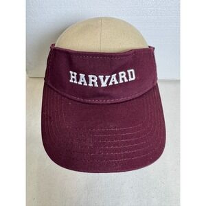 Harvard Crimson Baseball Cap Visor Hat Adjustable‎ Embroidered Starpback, Black